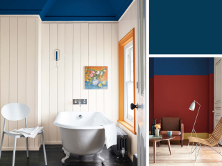 Little Greene Intelligent Matt Emulsion - Deep Space Blue 207
