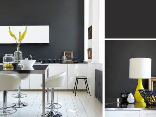 Little Greene Intelligent Satin - Lamp Black 228