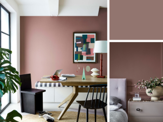Little Greene Intelligent Satin - Nether Red 315