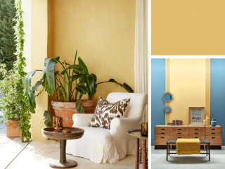 Little Greene Intelligent Satin - Light Gold 53