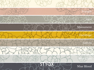 Paint & Paper Library Aeonium - Blue Gum