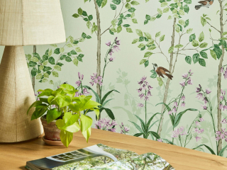 Little Greene Bird & Bluebell - Pea Green
