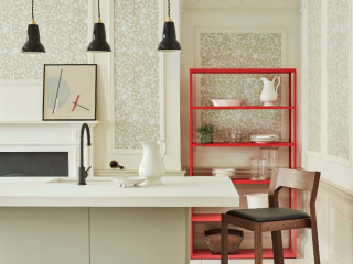 Little Greene Briar Rose - Green Stone