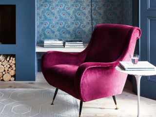 Little Greene Carlton House Terrace - Blue Plume