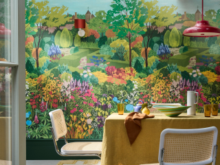 Little Greene Castle Garden - Pale Lime