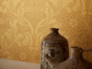 Little Greene Dahlia Scroll - Giallo