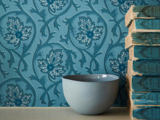 Little Greene Hoja - Air Force Blue
