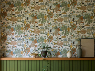 Little Greene Animal Kingdom - Pea