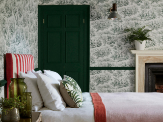 Little Greene Lovers' Toile - Puck