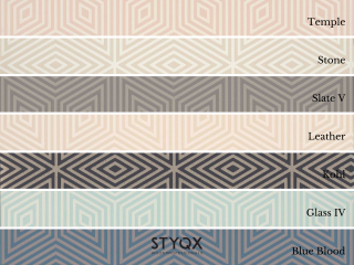 Paint & Paper Library Marquetry Tile - Glass IV