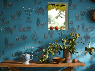 Little Greene Mr Straw's Greenhouse - Air Force Blue
