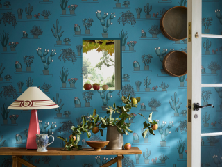 Little Greene Mr Straw's Greenhouse - Air Force Blue
