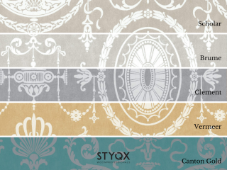 Little Greene Pall Mall - Canton Gold