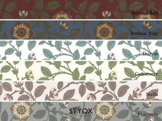 Little Greene Richmond Green - Platinum