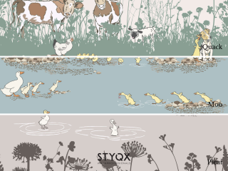 Little Greene Riverside Capers - Cluck