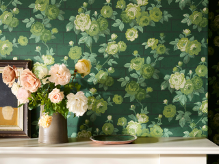 Little Greene Rose Garden - Puck