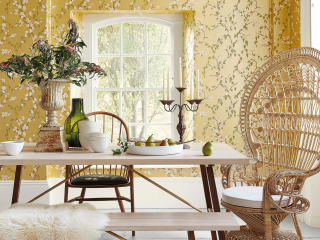 Little Greene Sakura - Yellow Lustre