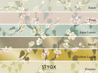 Little Greene Sakura - Aqua Lustre