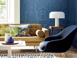 Little Greene St. James's Park - Cobalt Fade