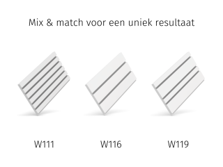 Orac wandpaneel W111 - Bar