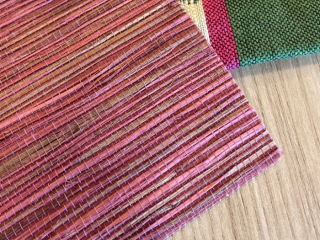 Catchii zeegras behang Fuchsia - Z003