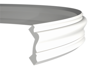 Gaudi flexibele kroonlijst 1.50.100