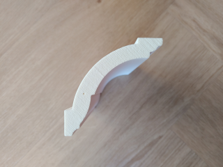 Gaudi flexibele kroonlijst 1.50.101