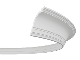 Gaudi flexibele kroonlijst 1.50.108