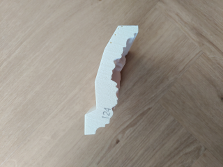 Gaudi flexibele kroonlijst 1.50.124