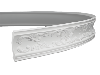 Gaudi flexibele kroonlijst 1.50.125