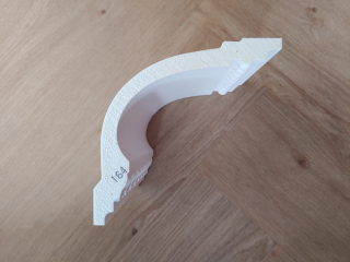 Gaudi flexibele kroonlijst 1.50.164