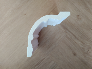 Gaudi flexibele kroonlijst 1.50.168