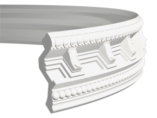 Gaudi flexibele kroonlijst 1.50.169