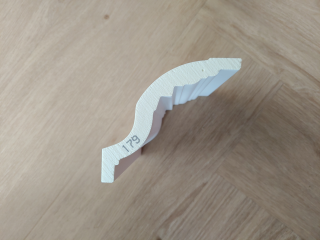 Gaudi flexibele kroonlijst 1.50.179