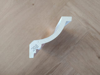 Gaudi flexibele kroonlijst 1.50.208