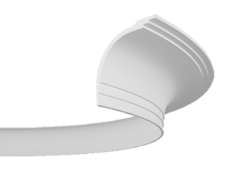 Gaudi flexibele kroonlijst 1.50.271