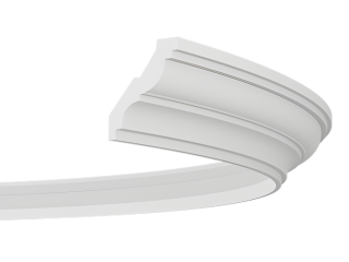 Gaudi flexibele kroonlijst 1.50.288