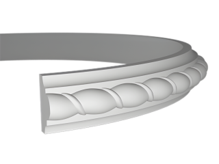 Gaudi flexibele sierlijst 1.51.353