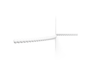 Orac flexibele wandlijst P9904F