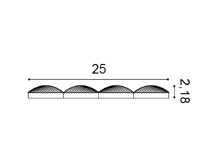 Orac wandpaneel W113 - Cobble