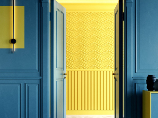 Orac wandpaneel W130 - Chevron