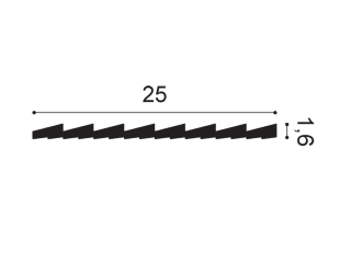 Orac wandpaneel WX204-260 - Ripple