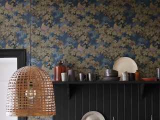 Little Greene Vine - Bleu