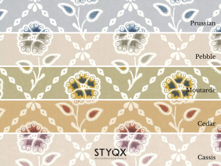 Little Greene Whitehall - Prussian