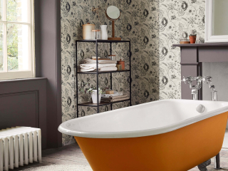 Little Greene Woodblock Mono - Knightsbridge