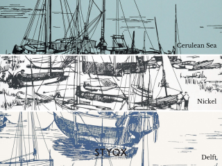 Little Greene Zingara - Cerulean Sea