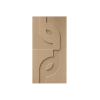 Maeven Art akoestische 3D panelen Maya VI - Sand (set van 2)