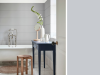 Little Greene - Gauze Dark 166 op de badkamer muur