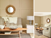 Little Greene - Travertine 319 op vakkenwand
