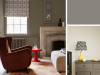 Little Greene - Baluster 321 op de muur met een schouw